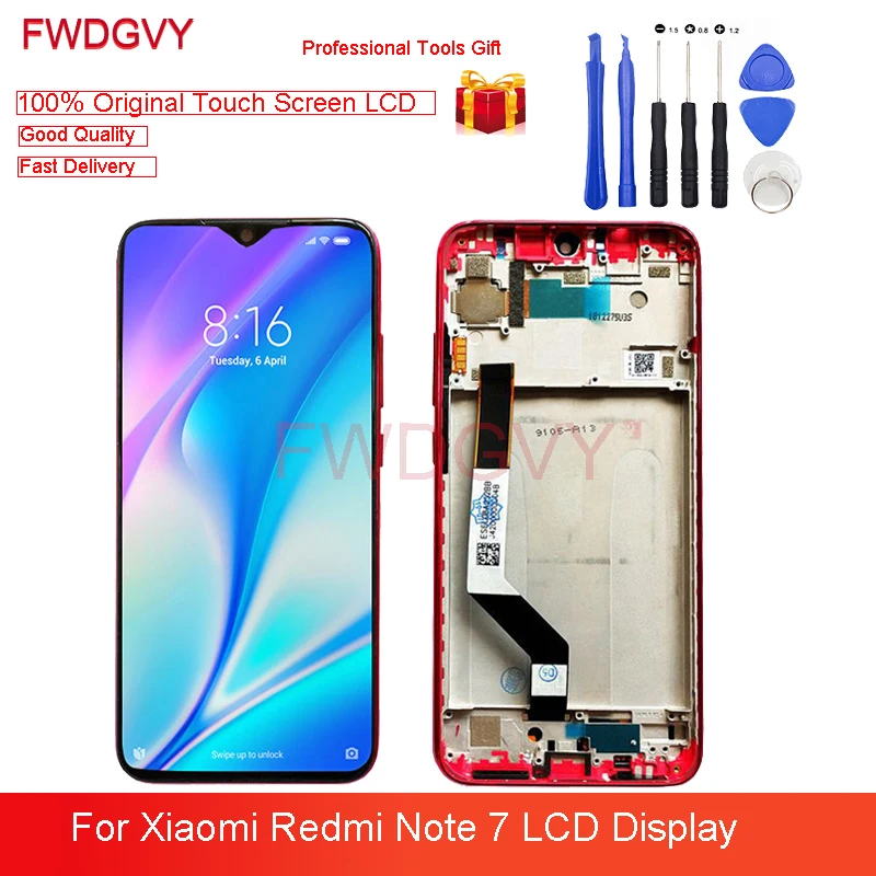 6.3" Original For Xiaomi Redmi Note 7 LCD Display Screen 10 Touch Digitizer Assembly Complete Replacement
6.3" Original For Xiaomi Redmi Note 7 LCD Display Screen 10 Touch Digitizer Assembly Complete Replacement