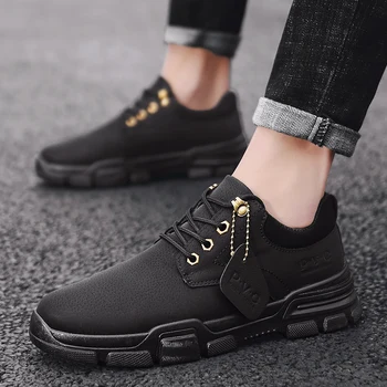 Men's Shoes Martin Fashion Small Leather Shoes Low-top Trend Casual Shoes 
Men's Shoes Martin Fashion Small Leather Shoes Low-top Trend Casual Shoes