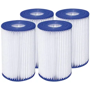 4PCS Easy To Replace Type A Or Type C Filter Cartridge Pool Replacement Filter Cartridge For Swimming Pool Daily Care
4PCS Easy To Replace Type A Or Type C Filter Cartridge Pool Replacement Filter Cartridge For Swimming Pool Daily Care