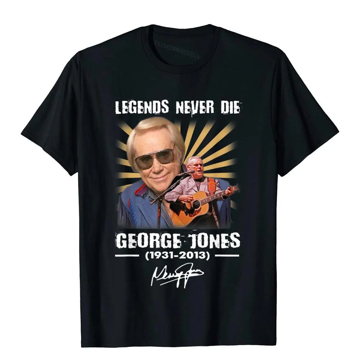 Vintage George Tee Jones Love Outlaw Music Legends Never Die T-Shirt New Arrival Camisa T Shirt Cotton Men's Tops Shirts Fitness
Vintage George Tee Jones Love Outlaw Music Legends Never Die T-Shirt New Arrival Camisa T Shirt Cotton Men's Tops Shirts Fitness