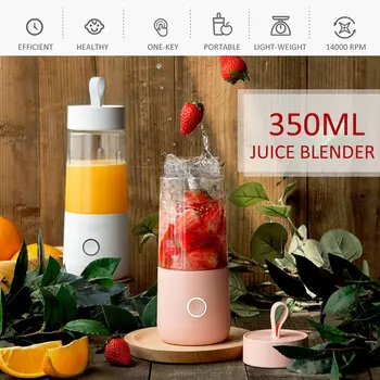 Warmtoo 380ml Portable Juicer Electric USB Rechargeable Smoothie Blender Machine Mixer Mini Juice Cup Maker Food Processor
Warmtoo 380ml Portable Juicer Electric USB Rechargeable Smoothie Blender Machine Mixer Mini Juice Cup Maker Food Processor