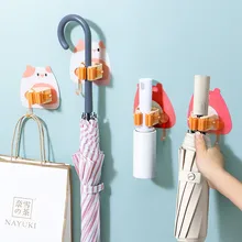 Self Adhesives Mop Holder Cute Cartoon Bathroom Wall Mounted Hooks Broom Hanger Spring Clip Rack Multi-Purpose Holder
Self Adhesives Mop Holder Cute Cartoon Bathroom Wall Mounted Hooks Broom Hanger Spring Clip Rack Multi-Purpose Holder