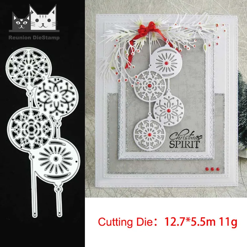 Reunion Snowflake Chain Die Christmas Scrapbook Craft Dies Metal Cutting Die 3D DIY Scrapbooking Card Making Photo Decor Die Cut
Reunion Snowflake Chain Die Christmas Scrapbook Craft Dies Metal Cutting Die 3D DIY Scrapbooking Card Making Photo Decor Die Cut