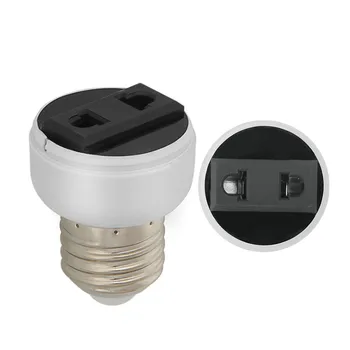 E27 Lamp Socket Light Holder US/EU Plug White Converter Screw Bulb Converter Lamp Base Connector Lighting Fixture Accessories
E27 Lamp Socket Light Holder US/EU Plug White Converter Screw Bulb Converter Lamp Base Connector Lighting Fixture Accessories