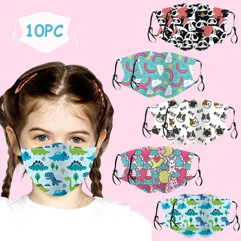 10PC Kids Face Mask Children Outdoor Cotton Mouth Mascararilla For Germ Protection Protection Face Masks Reusable Маска#YL5
10PC Kids Face Mask Children Outdoor Cotton Mouth Mascararilla For Germ Protection Protection Face Masks Reusable Маска#YL5