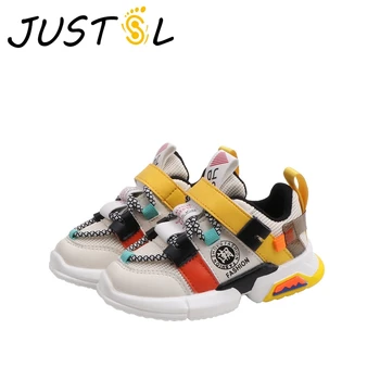 JUSTSL Child Fashion Sneakers Boys Girls Hook&Loop 2020 Spring Autumn New Kids Breathable Mesh Sport Shoes Size 21-30
JUSTSL Child Fashion Sneakers Boys Girls Hook&Loop 2020 Spring Autumn New Kids Breathable Mesh Sport Shoes Size 21-30