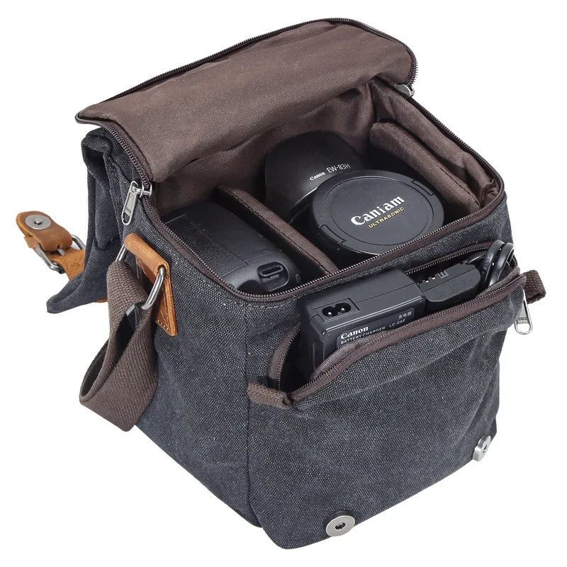 Single-lens Reflex Camera Portable Small Shoulder Photography Digital Camera Bag Japanese Korean Anti-Spillage Canvas Men And Wo
Single-lens Reflex Camera Portable Small Shoulder Photography Digital Camera Bag Japanese Korean Anti-Spillage Canvas Men And Wo