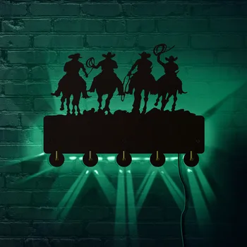 West Cowboy Design Wooden Wall Hanging Hook Kitchen Storage Hooks Wall Rails Sunset Riders Coat Rack Deco LED Lighting Wall Hook 
West Cowboy Design Wooden Wall Hanging Hook Kitchen Storage Hooks Wall Rails Sunset Riders Coat Rack Deco LED Lighting Wall Hook