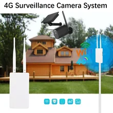 Wireless Outdoor Solar Panel Surveillance Kit Waterproof Solar Battery CCTV Camera 4G SIM Card Router Smart Security Home System
Wireless Outdoor Solar Panel Surveillance Kit Waterproof Solar Battery CCTV Camera 4G SIM Card Router Smart Security Home System