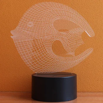 Creative 3D Illusion Lamp Coral Fish LED Night Light Acrylic Discoloration Lamp
Creative 3D Illusion Lamp Coral Fish LED Night Light Acrylic Discoloration Lamp