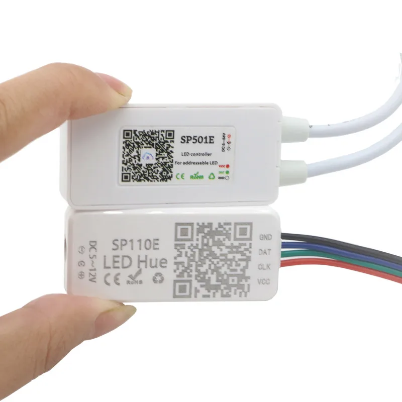 WS2811 WS2812B UCS1903 Full Color Pixel LED Strip Controller DC 5V 12V SP110E SP501E Wireless WIFI Bluetooth RGB Controller
WS2811 WS2812B UCS1903 Full Color Pixel LED Strip Controller DC 5V 12V SP110E SP501E Wireless WIFI Bluetooth RGB Controller