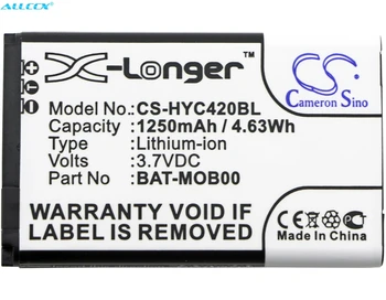 Cameron Sino 1250mAh Battery BAT-MOB00 for Honeywell Captuvo 70e, 75e, SL22, SL22 Sled, SL42, SL62
Cameron Sino 1250mAh Battery BAT-MOB00 for Honeywell Captuvo 70e, 75e, SL22, SL22 Sled, SL42, SL62