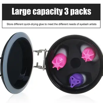 Eyelash Glue Storage Tank Makeup Eyelash Tool Activated Sealing Fresh Box Storage Glue Carbon Q1J3
Eyelash Glue Storage Tank Makeup Eyelash Tool Activated Sealing Fresh Box Storage Glue Carbon Q1J3