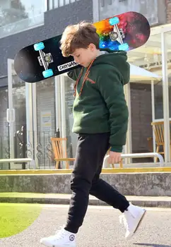 Skate Board Skateboarding Children's Skate Board 80*20cm Double Rocker Skateboard Kids Longboard Cartoon Flashing Skateboard 
Skate Board Skateboarding Children's Skate Board 80*20cm Double Rocker Skateboard Kids Longboard Cartoon Flashing Skateboard