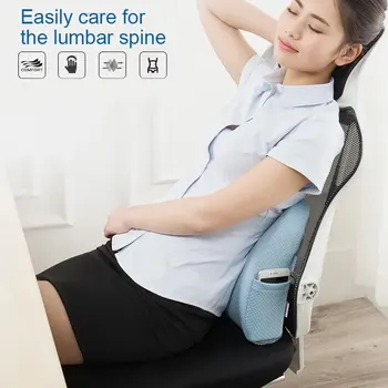 Newly Multifunctional 3D Lumbar Pad Soft Memory Foam Lumbar Back Cushion for Chair Office Car Home
Newly Multifunctional 3D Lumbar Pad Soft Memory Foam Lumbar Back Cushion for Chair Office Car Home