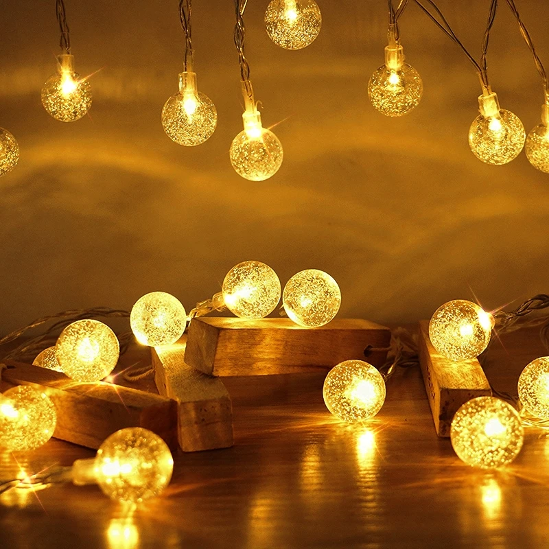 Led Solar 20/50 LEDS Crystal ball Solar Lamp Power LED String Fairy Lights Solar Garlands Garden Christmas Decor For Outdoor new
Led Solar 20/50 LEDS Crystal ball Solar Lamp Power LED String Fairy Lights Solar Garlands Garden Christmas Decor For Outdoor new