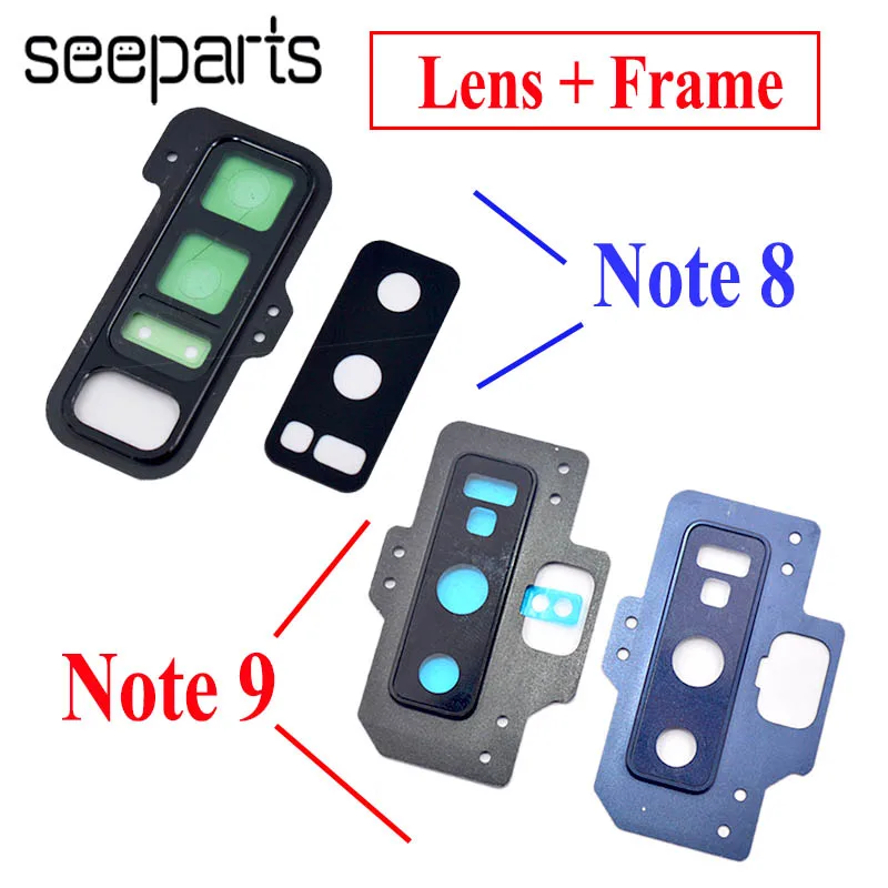 For Samsung Galaxy Note8 Rear Camera Lens Back Main Camera Glass Cover For Samsung Galaxy Note9 Camera Lens + Frame Replacement
For Samsung Galaxy Note8 Rear Camera Lens Back Main Camera Glass Cover For Samsung Galaxy Note9 Camera Lens + Frame Replacement
