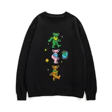 Hot New Little Bear Logo Print Sweatshirt Long Sleeve Men Women Crewneck Pullover Alien Invasion Style Sweatshirts Streetwear
Hot New Little Bear Logo Print Sweatshirt Long Sleeve Men Women Crewneck Pullover Alien Invasion Style Sweatshirts Streetwear