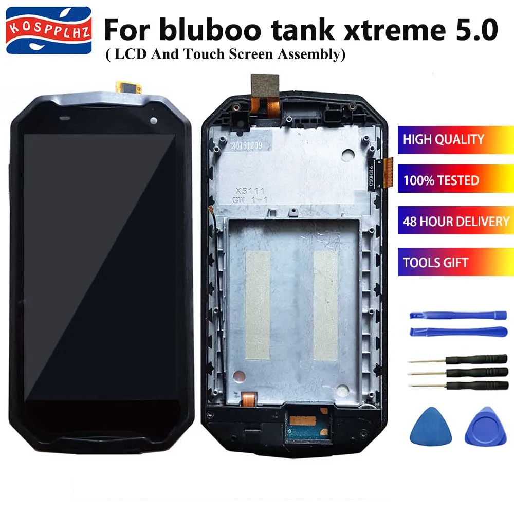 Фото Высококачественный ЖК-дисплей для Blu tank xtreme 5 0 и кодирующий преобразователь