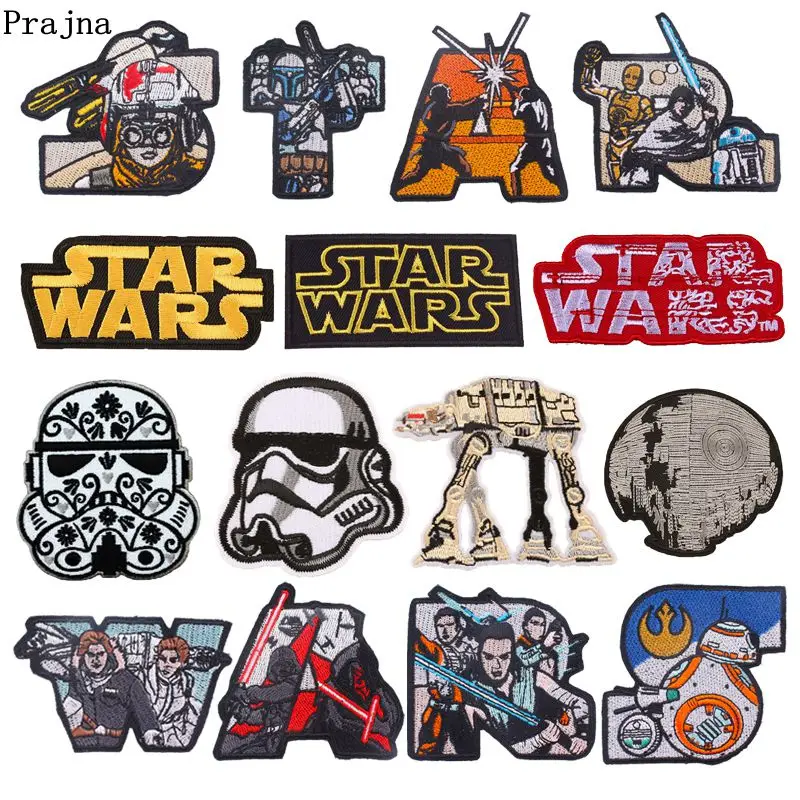 Prajna Star Wars Patch Iron On Patches On Clothes Embroidered Patches For Clothing Stripes Cloth Letter Badges Patch For Clothes
Prajna Star Wars Patch Iron On Patches On Clothes Embroidered Patches For Clothing Stripes Cloth Letter Badges Patch For Clothes
