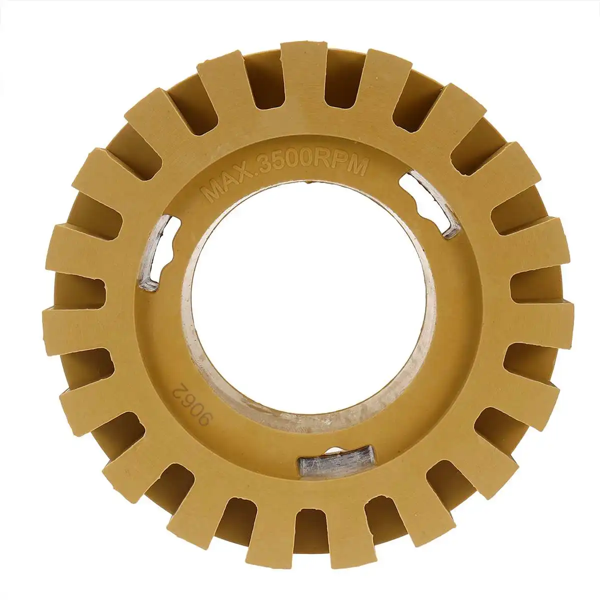 4'' 30MM Rubber Eraser Wheel Withstand up 3500 RPM for Angle Grinder Glue Remover Polishing Tool
4'' 30MM Rubber Eraser Wheel Withstand up 3500 RPM for Angle Grinder Glue Remover Polishing Tool