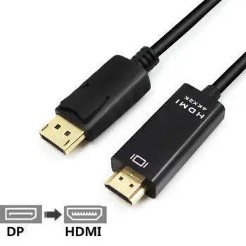1.8m DP to HDMI Cable 1080P Male to Male DisplayPort to HDMI Audio Adapter Cable Cord for PC HDTV Projector Laptop 4K
1.8m DP to HDMI Cable 1080P Male to Male DisplayPort to HDMI Audio Adapter Cable Cord for PC HDTV Projector Laptop 4K