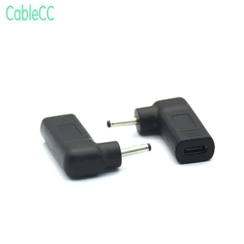 DC Power Adapter USB 3.1 Type C Female to 3.0 x 1.1mm Male Plug Right Angled Connector Adapter
DC Power Adapter USB 3.1 Type C Female to 3.0 x 1.1mm Male Plug Right Angled Connector Adapter