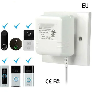 Power Supply Transformers Adapter Ring Video Doorbell 2 Pro Nest Hello With For Zmodo Smart Greet Wi-fi Video Doorbell
Power Supply Transformers Adapter Ring Video Doorbell 2 Pro Nest Hello With For Zmodo Smart Greet Wi-fi Video Doorbell