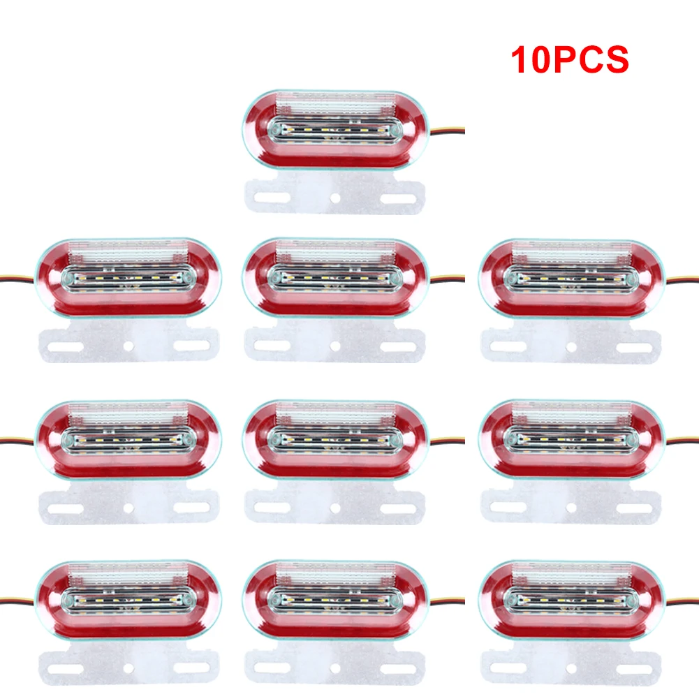 10Pcs 12V LED Side Marker Lights Car External Lights Warning Tail Light Auto Trailer Truck Flashing Lamps Red Color
10Pcs 12V LED Side Marker Lights Car External Lights Warning Tail Light Auto Trailer Truck Flashing Lamps Red Color