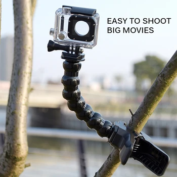 Adjustable Bracket Flexible Holder For Gopro Accessories Gooseneck Mount Selfie Stick Tripod Stand For Gopro6 Hero 5 4 /3 Camera
Adjustable Bracket Flexible Holder For Gopro Accessories Gooseneck Mount Selfie Stick Tripod Stand For Gopro6 Hero 5 4 /3 Camera