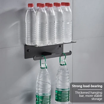 Wall Mounted Black Toilet Paper Holder Tissue Paper Holder Roll Holder With Phone Storage Shelf Bathroom Accessories
Wall Mounted Black Toilet Paper Holder Tissue Paper Holder Roll Holder With Phone Storage Shelf Bathroom Accessories