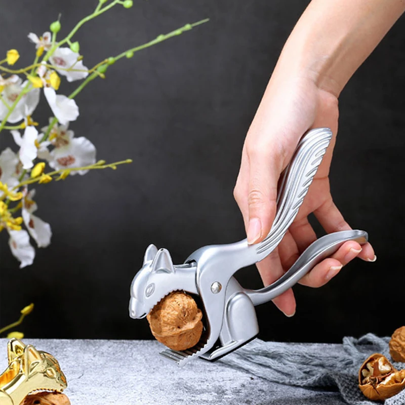 1 Pcs Nutcracker metal Squirrel shape nut-opening tool Walnut pliers Opening pliers Peeling walnuts clip nutcrackers Kitchen
1 Pcs Nutcracker metal Squirrel shape nut-opening tool Walnut pliers Opening pliers Peeling walnuts clip nutcrackers Kitchen