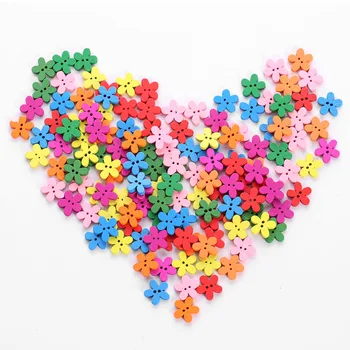 100Pcs/Pack Randow Color Wood Sewing Buttons Scrapbooking Craft Garment Clothes DIY Supply Flower 2 Holes
100Pcs/Pack Randow Color Wood Sewing Buttons Scrapbooking Craft Garment Clothes DIY Supply Flower 2 Holes