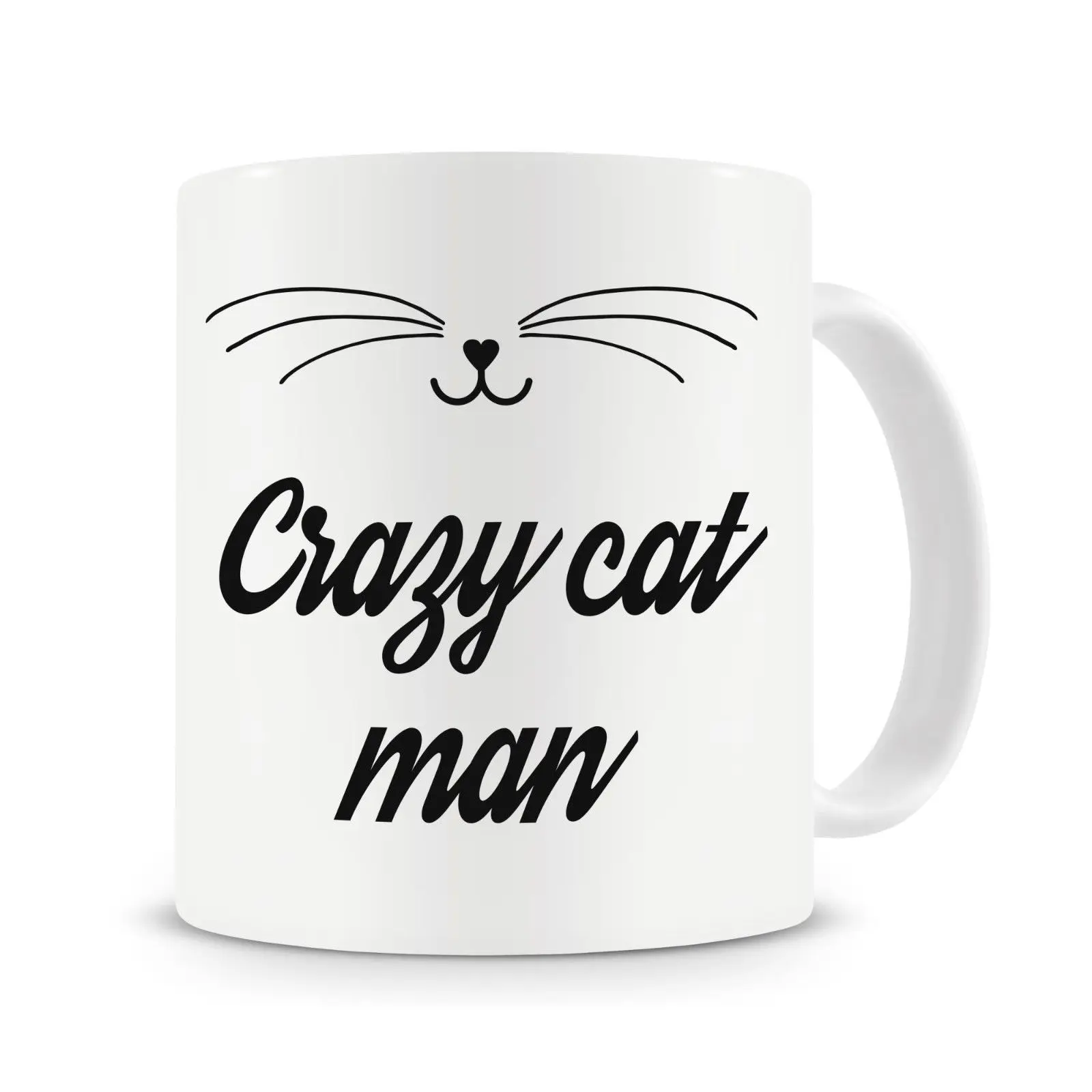 Кружка Crazy Cat Man лучшая забавная кофейная кружка для папы кошки любимого кота