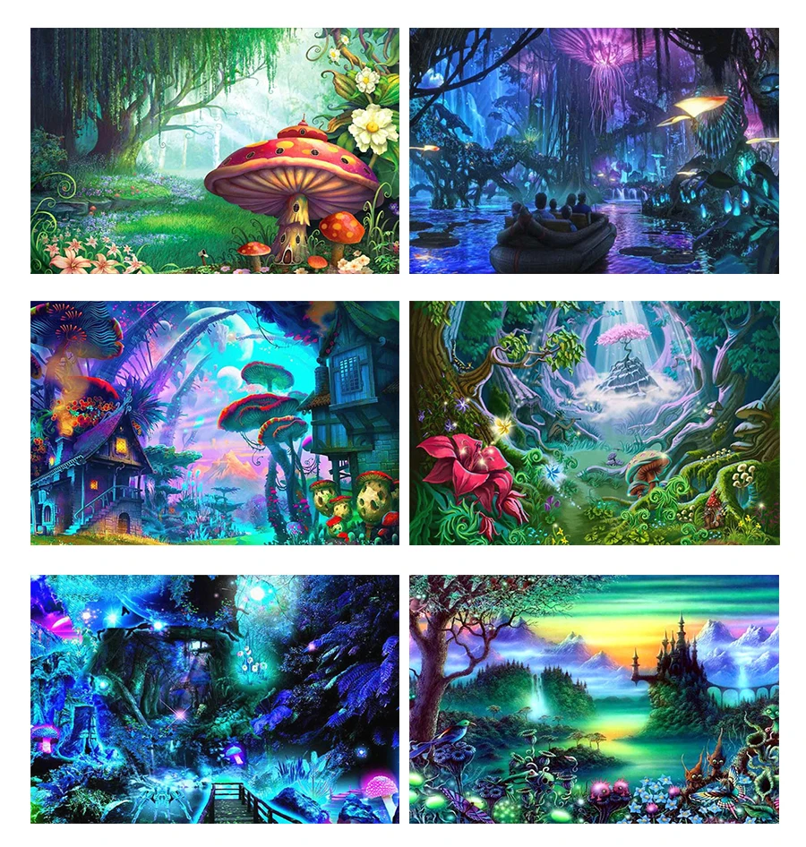 Zooya 5D Diamond Painting Full Square Scenery Diamond Embroidery Forest Castle Elves Diamond Mosaic Decoration For Home Rp041
Zooya 5D Diamond Painting Full Square Scenery Diamond Embroidery Forest Castle Elves Diamond Mosaic Decoration For Home Rp041