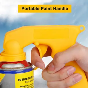 Universal Self-painting Spray Adaptor Paint Care Aerosol Spray Gun Handle With Full Grip Trigger Locking Collar Car Maintenance
Universal Self-painting Spray Adaptor Paint Care Aerosol Spray Gun Handle With Full Grip Trigger Locking Collar Car Maintenance