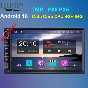 7"Universal Octa Core 2Din Car Android 10 Radio Multimedia Player PX6 4G RAM 64G ROM GPS Navigation IPS Screen TDA 7850
7"Universal Octa Core 2Din Car Android 10 Radio Multimedia Player PX6 4G RAM 64G ROM GPS Navigation IPS Screen TDA 7850