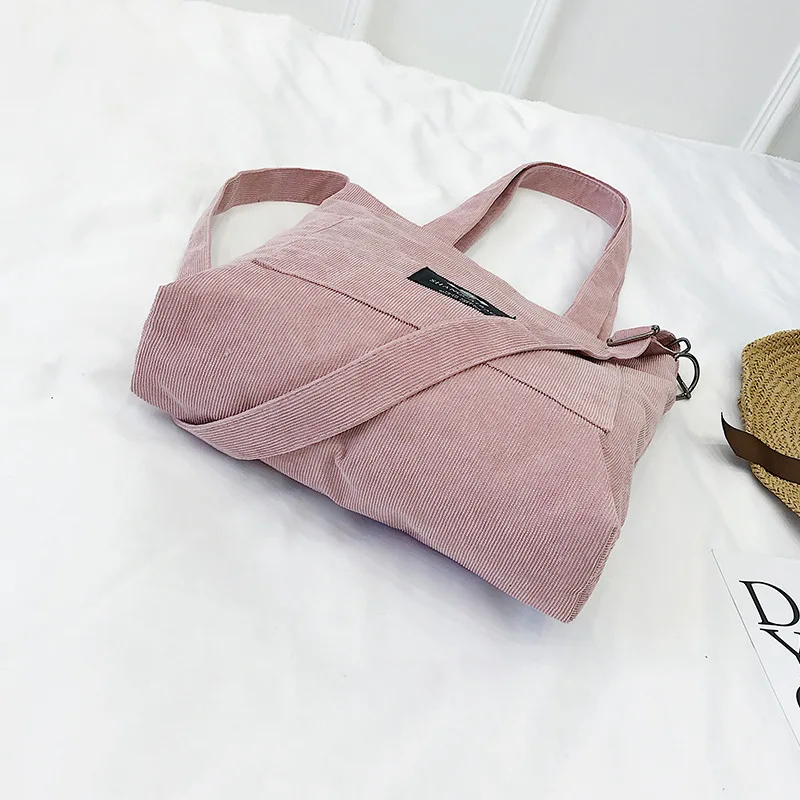 2018 New Style Fashion Korean-style Corduroy Simple Versatile Tote Bag Shoulder Bag/ Hand Bag WOMEN'S Bag
2018 New Style Fashion Korean-style Corduroy Simple Versatile Tote Bag Shoulder Bag/ Hand Bag WOMEN'S Bag