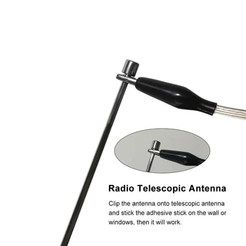 Indoor Antenna Radio FM Stereo Signal Amplifier 85-112MHz Pure Copper Wire Signal Transfer
Indoor Antenna Radio FM Stereo Signal Amplifier 85-112MHz Pure Copper Wire Signal Transfer