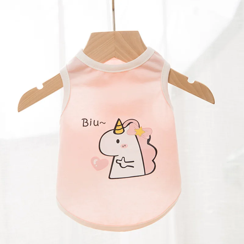 Hot Sale Cute Cartoon New Spring Summer Cat Dog Vest Thin Anti - Hair Pet Vest Clothes Baby Cotton Pets Apparel Puppy Clothes
Hot Sale Cute Cartoon New Spring Summer Cat Dog Vest Thin Anti - Hair Pet Vest Clothes Baby Cotton Pets Apparel Puppy Clothes
