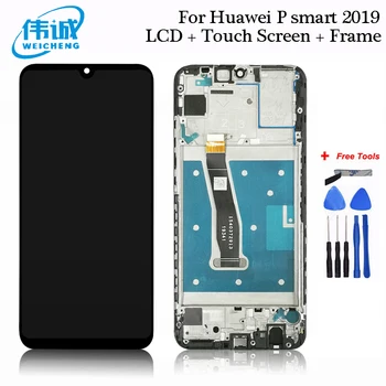 For Huawei P Smart 2019 LCD Display Touch Screen Digitizer With Frame for P Smart 2019 LCD Screen POT LX1 LX1AF LX2J LX1RUA LX3
For Huawei P Smart 2019 LCD Display Touch Screen Digitizer With Frame for P Smart 2019 LCD Screen POT LX1 LX1AF LX2J LX1RUA LX3