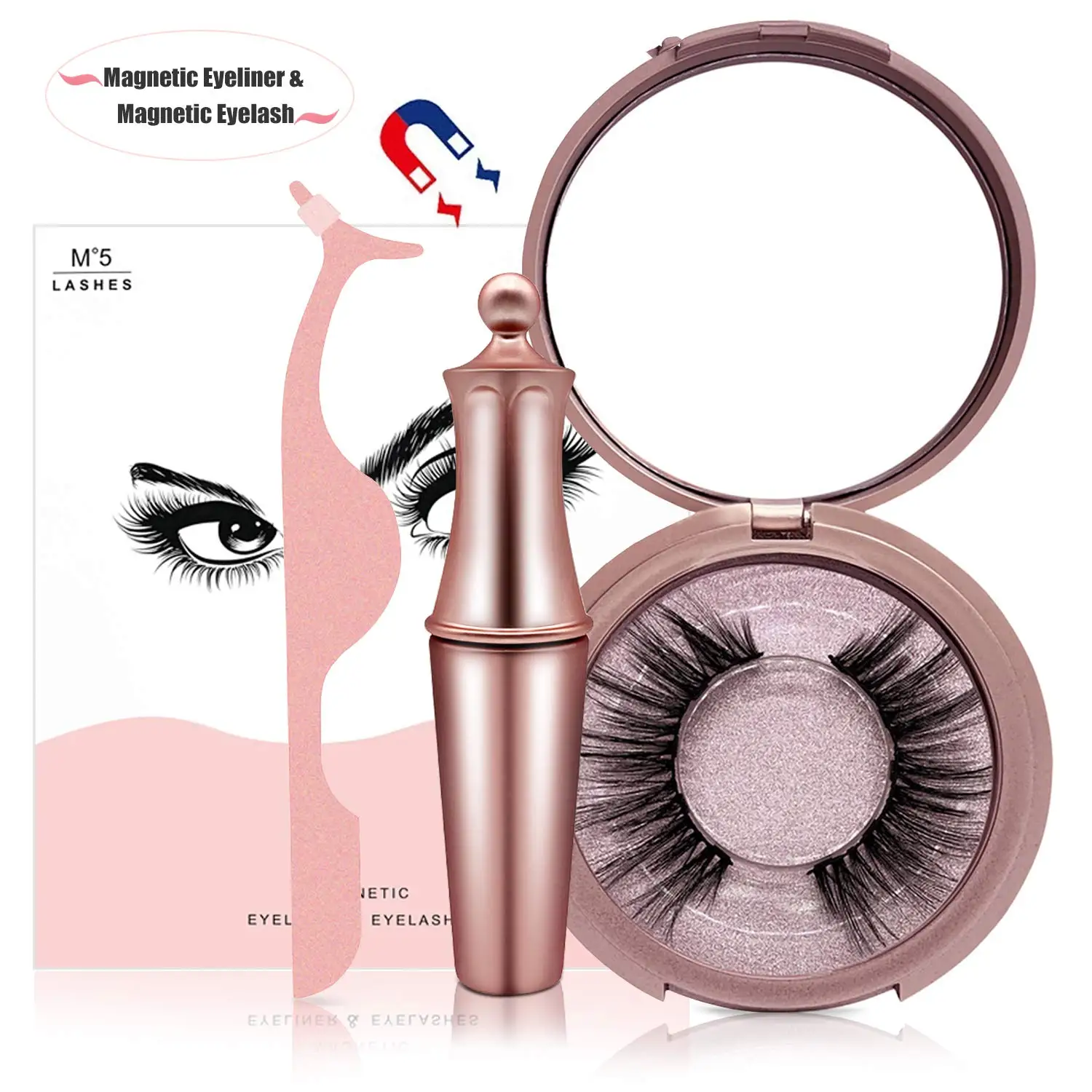 5 Magnetic False Eyelashes No Glue Reusable Fake Eyelashes Full Eye Magnet Natural Soft Eyelashes Extension Magnetic Eyelash Kit
5 Magnetic False Eyelashes No Glue Reusable Fake Eyelashes Full Eye Magnet Natural Soft Eyelashes Extension Magnetic Eyelash Kit