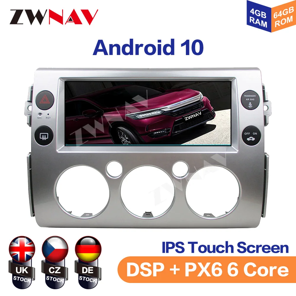 Android 10 Car GPS Navigation For TOYOTA FJ Cruiser 2007-2018 Car Multimedia Player Auto Stereo Head Unit Tape Recorder No DVD
Android 10 Car GPS Navigation For TOYOTA FJ Cruiser 2007-2018 Car Multimedia Player Auto Stereo Head Unit Tape Recorder No DVD