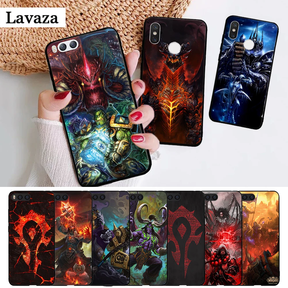 137F World Of Warcrafts силиконовый чехол для Xiaomi 6 8 9 SE 10 Lite Redmi K20 K30 Pro Note 7 8T Max S|Бамперы| |
