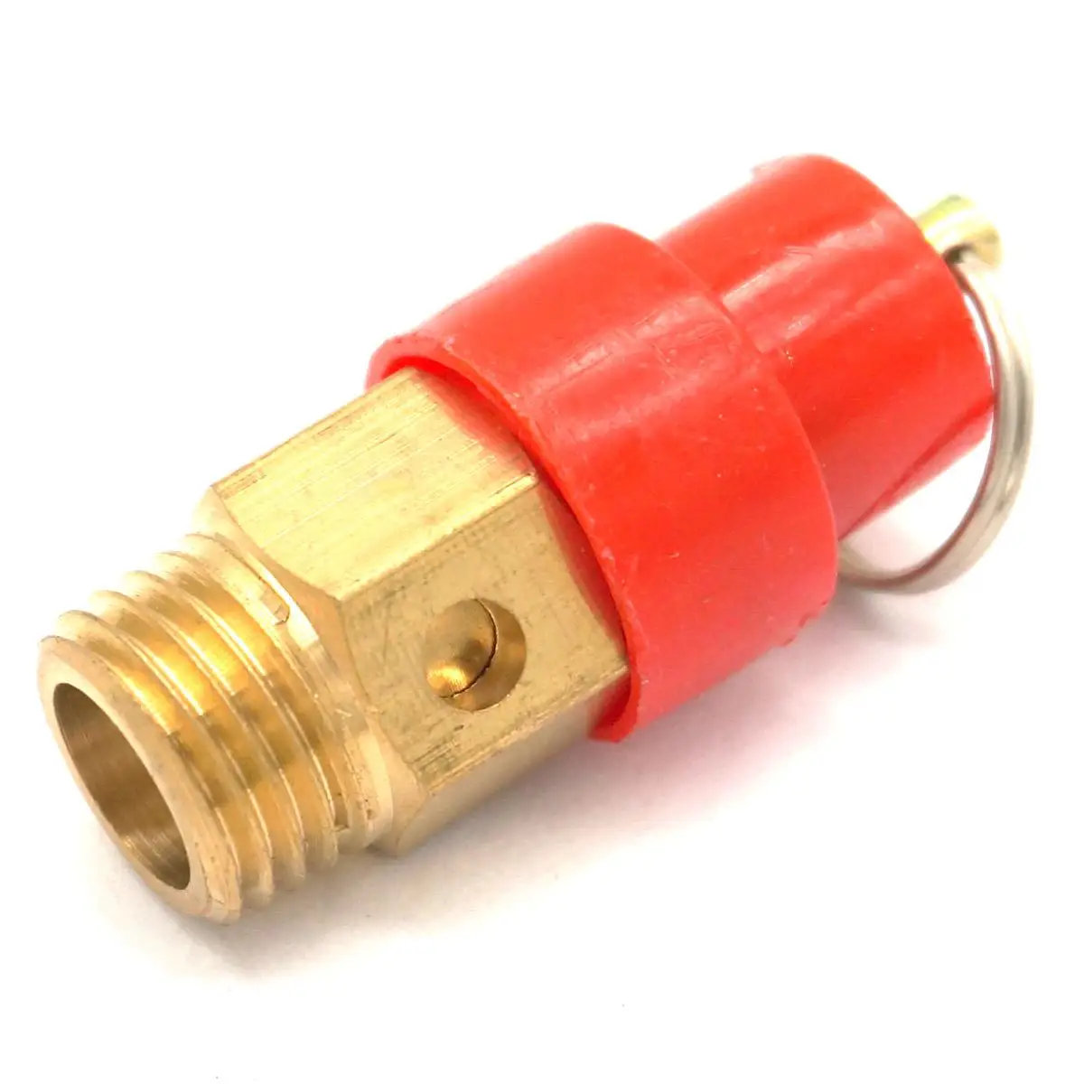 

1/4" BSP male Thread 57 PSI Brass Air Compressor Safety Relief valve Pressure switch Pop-off valve Release Valves