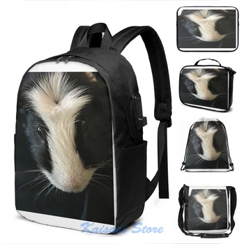 Funny Graphic print Guinea pig(2) USB Charge Backpack men School bags Women bag Travel laptop bag
Funny Graphic print Guinea pig(2) USB Charge Backpack men School bags Women bag Travel laptop bag