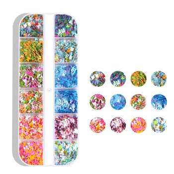 6pcs Colorful Butterfly Shape Sequins Nail Ornament Stunning Holographic Nail Glitter Sequins
6pcs Colorful Butterfly Shape Sequins Nail Ornament Stunning Holographic Nail Glitter Sequins