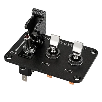 Racing Combination Switch DC12V 20A Car Rocker Combination Switch Panel Kit with LED Indicator Toggle Switch
Racing Combination Switch DC12V 20A Car Rocker Combination Switch Panel Kit with LED Indicator Toggle Switch