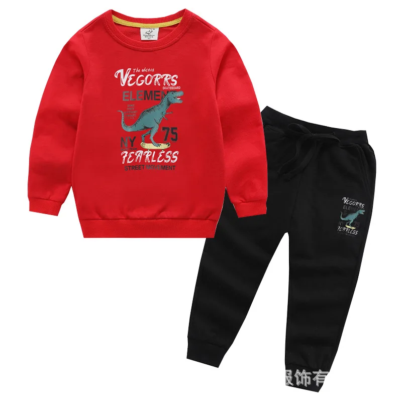 2020 Spring Autumn Baby boys Sets Clothes Children Cotton Dinosaur Printing Long Sleeve T-shirt Coat Tops+ pants Suits Tracksuit
2020 Spring Autumn Baby boys Sets Clothes Children Cotton Dinosaur Printing Long Sleeve T-shirt Coat Tops+ pants Suits Tracksuit