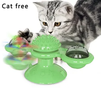Windmill Toys for Cats Puzzle Whirling Cat Game Turntable Cat Toys Teasing Interactive Toys with Massage Itchy Tickle 
Windmill Toys for Cats Puzzle Whirling Cat Game Turntable Cat Toys Teasing Interactive Toys with Massage Itchy Tickle